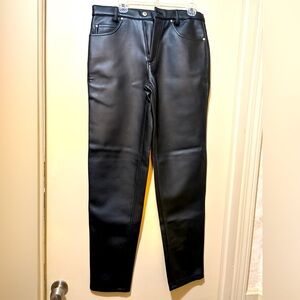 Men’s faux leather pants